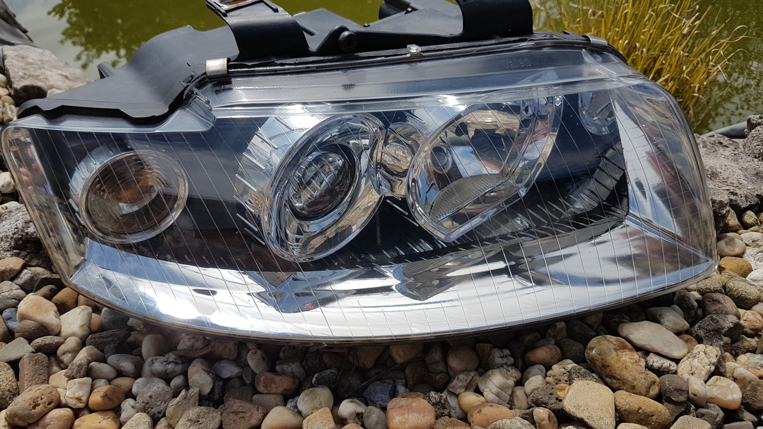 Lampy Reflektory Audi A4 B6 Valeo Soczewka Bi Led Kielcza Allegro Pl