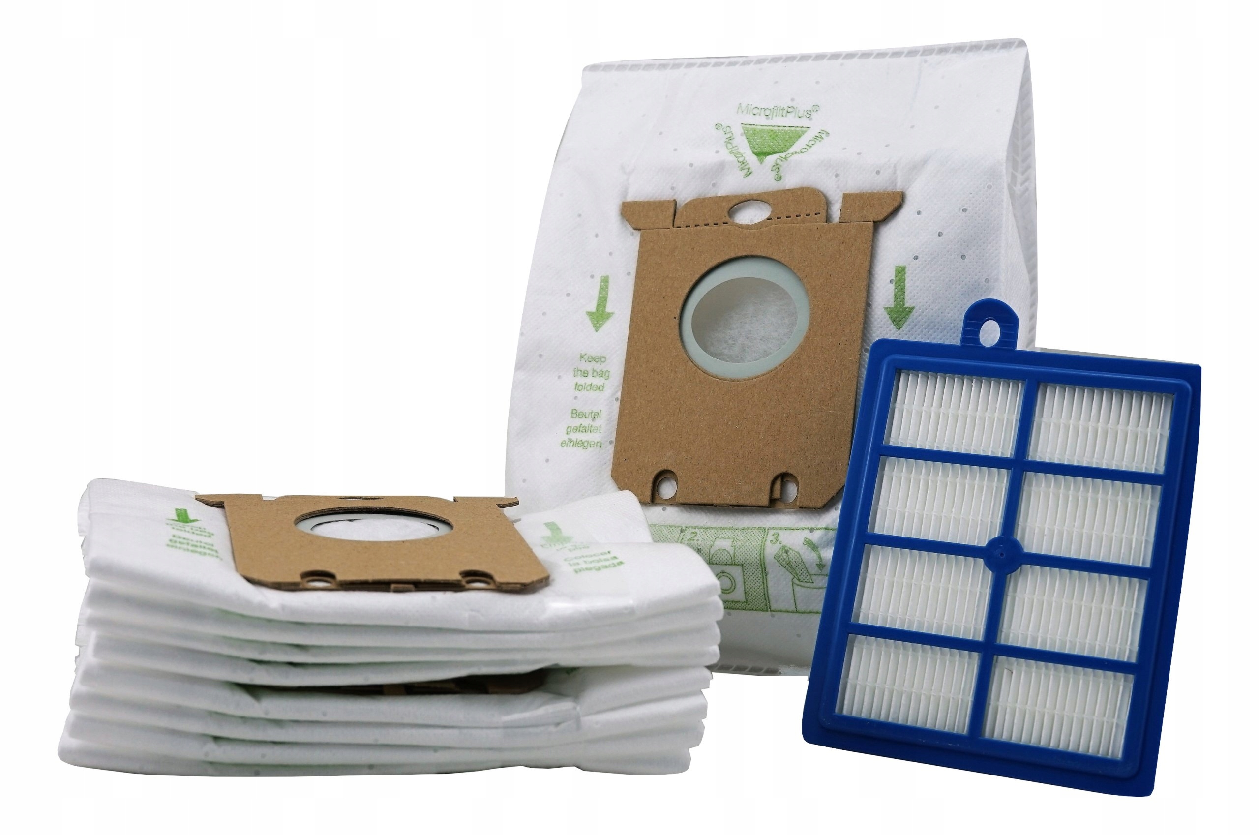 

Worki Philips FC9197/91 10 szt Mocne + Filtr Hepa