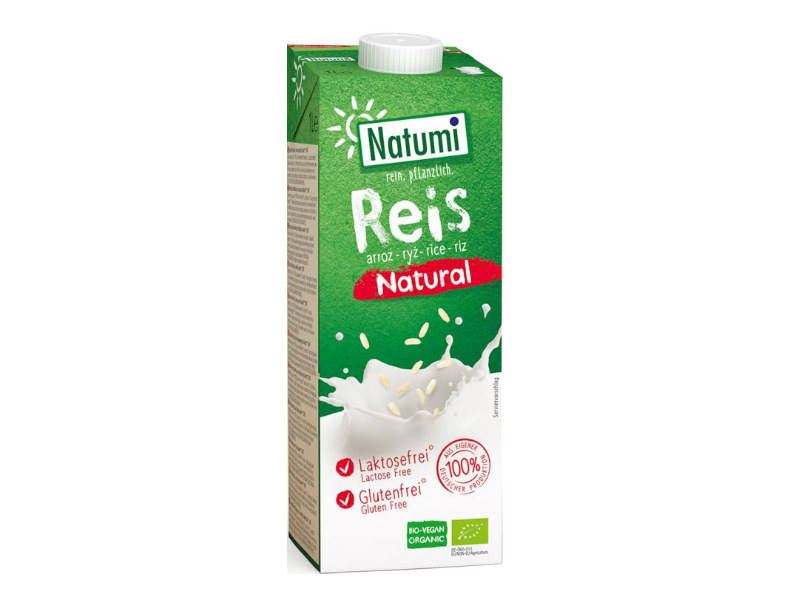 Natumi - безмолочный рисовый напиток без сахара 1 л ЭКО