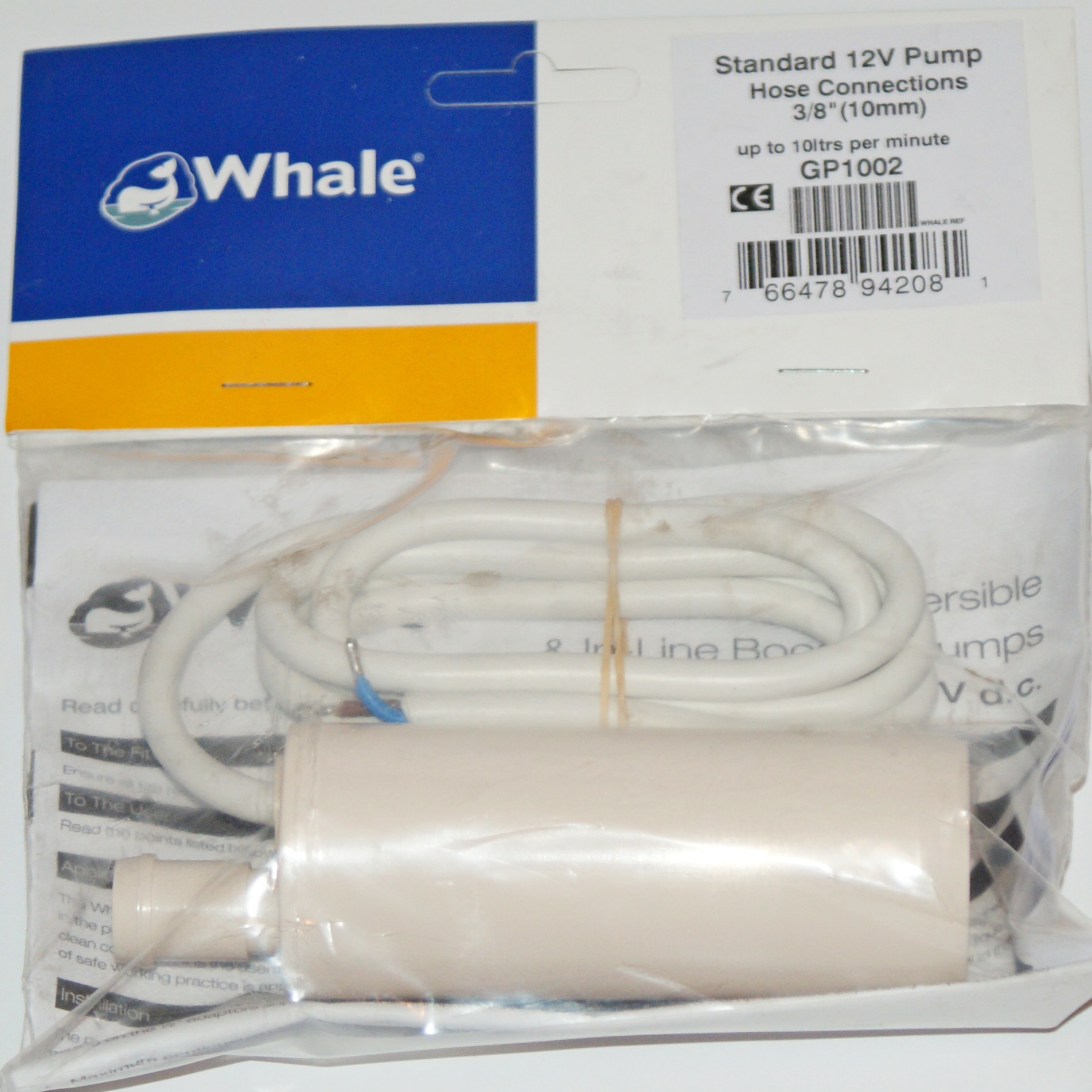 

Pompa Whale do Wody Zanurzeniowa Pompka Camper 12V