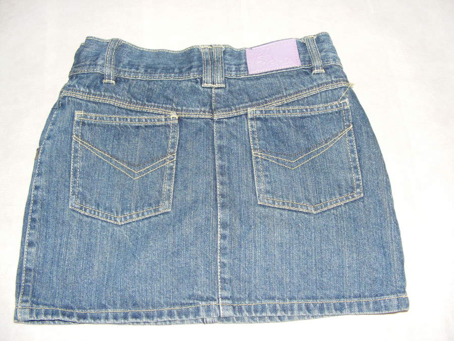 Підліткова джинсова міні-спідниця для дівчаток 158 см Розмір 158