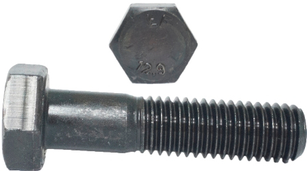

M8x40 Śruby łeb 6-kątny 12.9 czarne Din 931 5szt.
