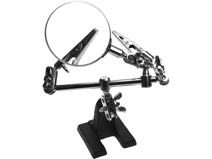 

Uchwyt Lutowniczy Trzecia Ręka Z Lupą 62mm