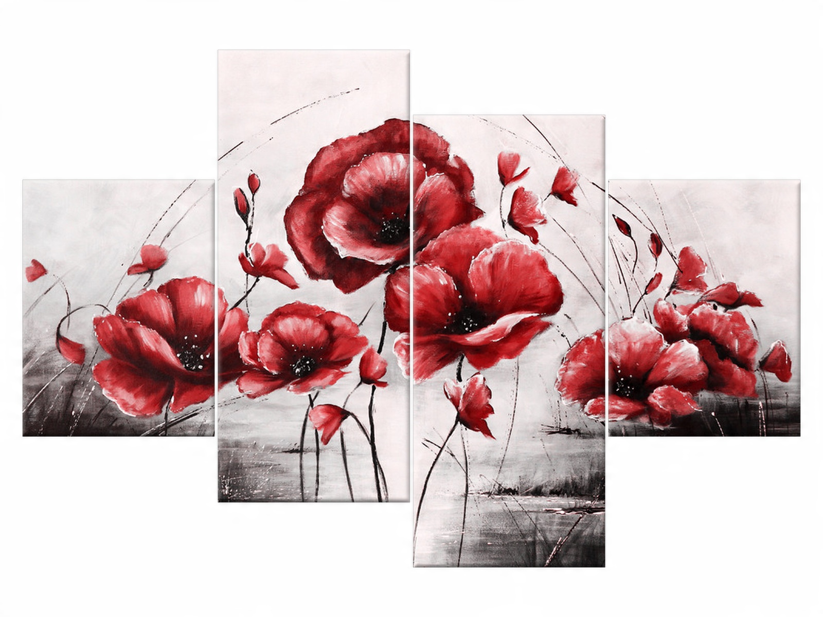 

Obraz Czerwone Maki 120x80 Reprodukcje 2452A_4E