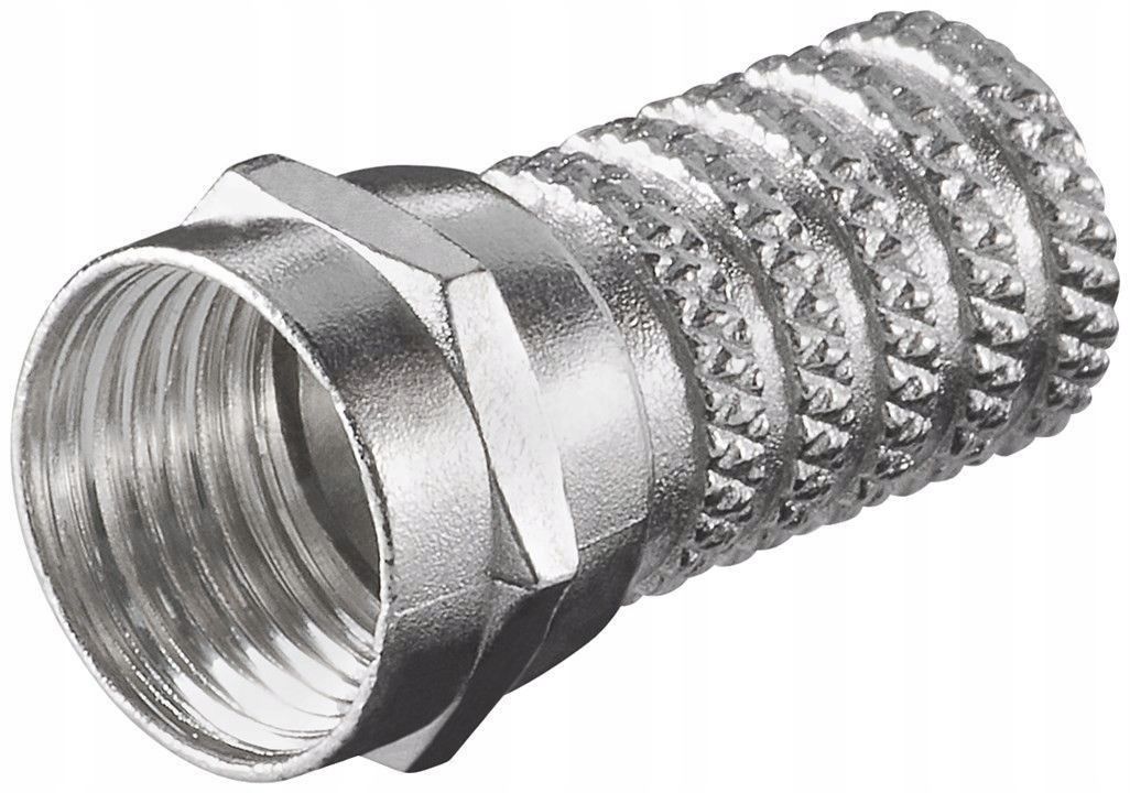 

Wtyczka F wkręcana 6,0 mm cynk