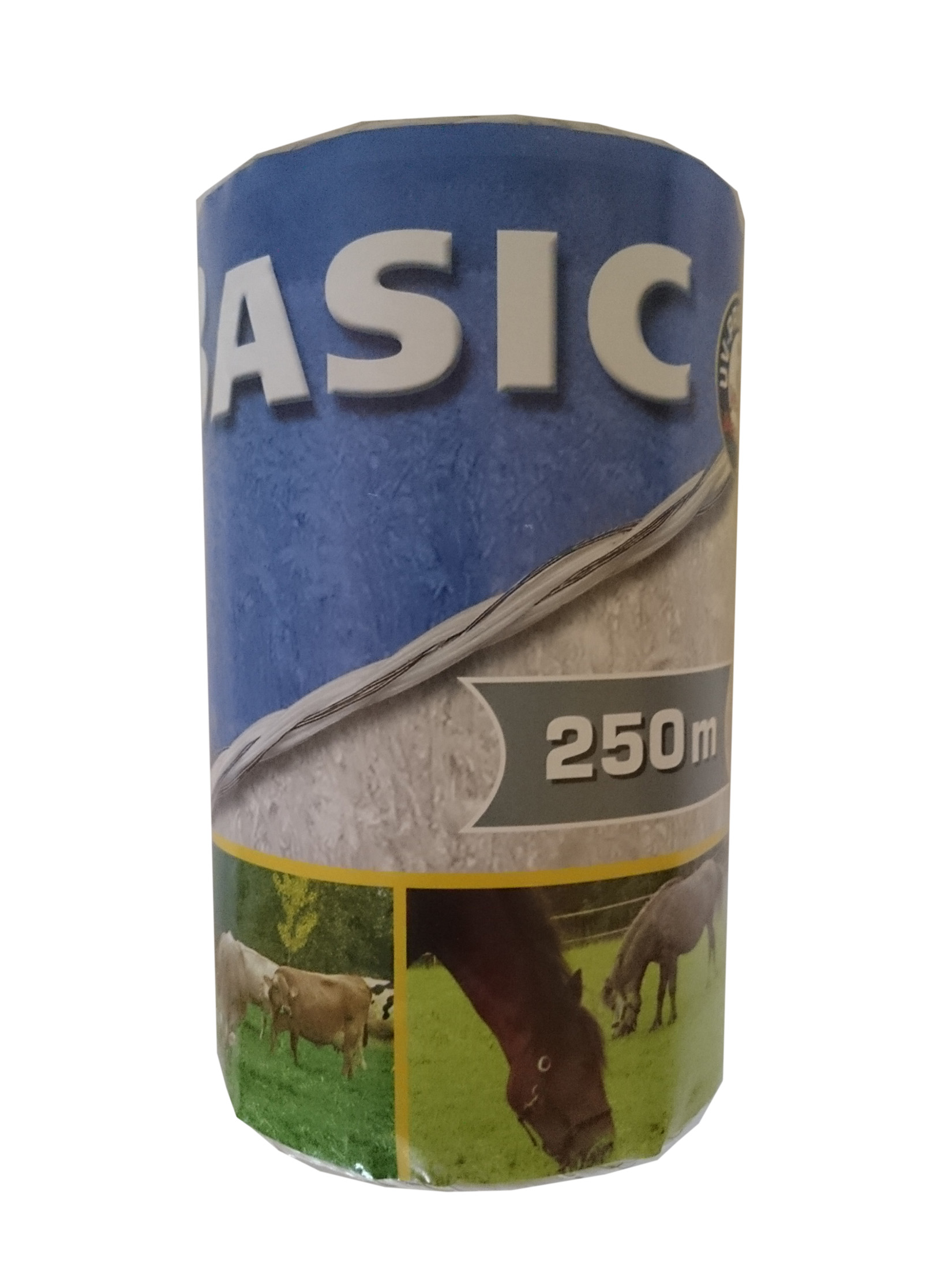 

plecionka Basic 0,16mm 250mb biała splotka pastuch