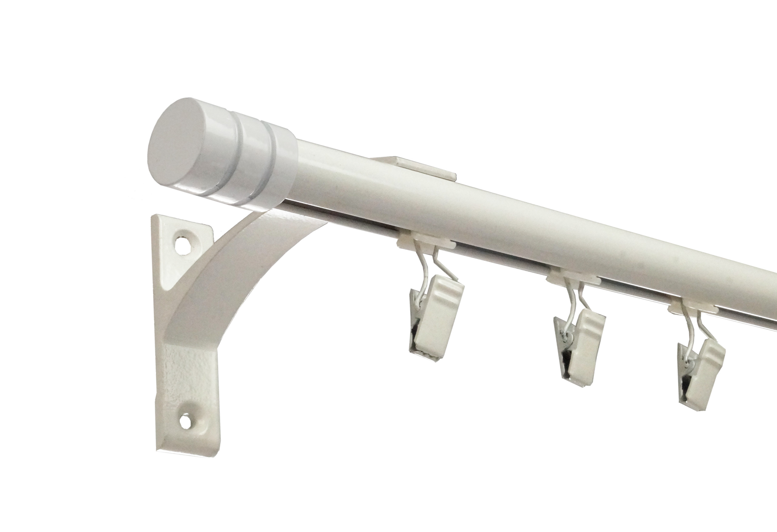 

Karnisz szynowy Aluminium pojedynczy fi 19 240 cm