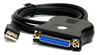 

QKG1 Nowy Konwerter Usb Na Lpt DB25 Żeński Adapter