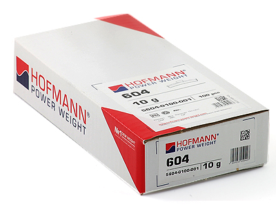 CIĘŻARKI OŁOWIANE do felg ALU 10 g HOFMANN !!!