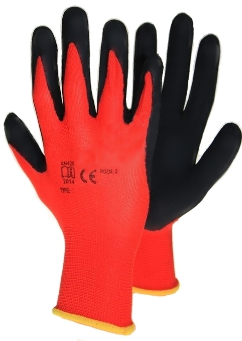 12 par RĘKAWICE RĘKAWICZKI robocze roz 11 MOCNE Model RWnyl