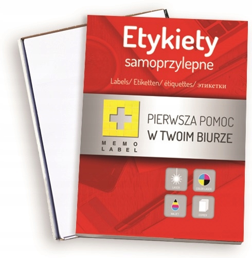 

63,5x38,1 Posztancowane Etykiety W Arkuszu A4 Druk
