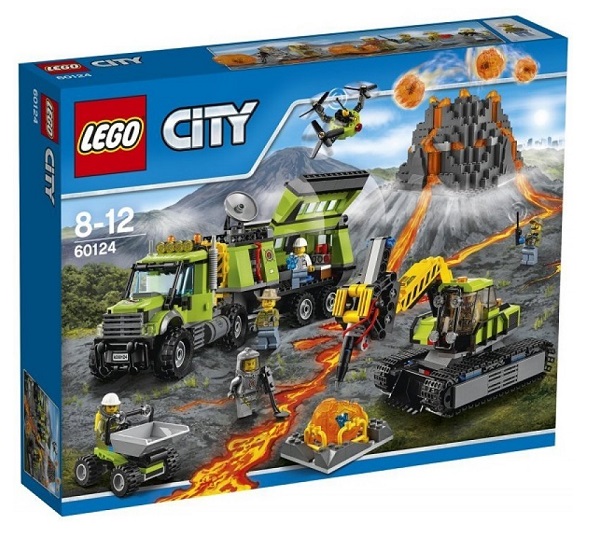 Lego 60124 City – Databáze Výzkumníků Sopek