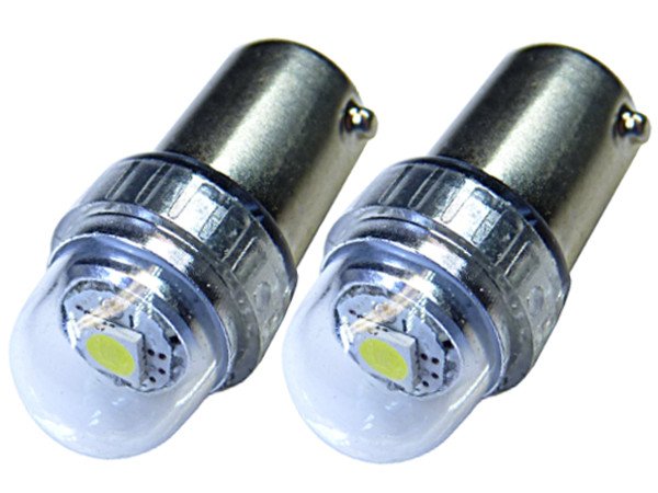 

H6W BAX9S Led Cree Uhp 24V 12V przesuni piny 2 Szt