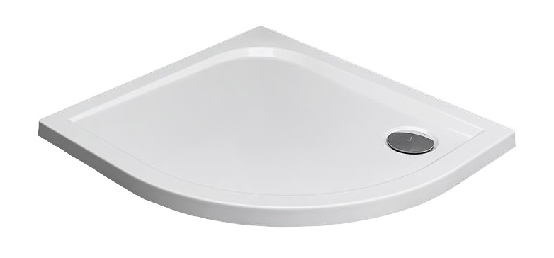 Brodzik półokrągły Radaway Delos E 100x90 lewy