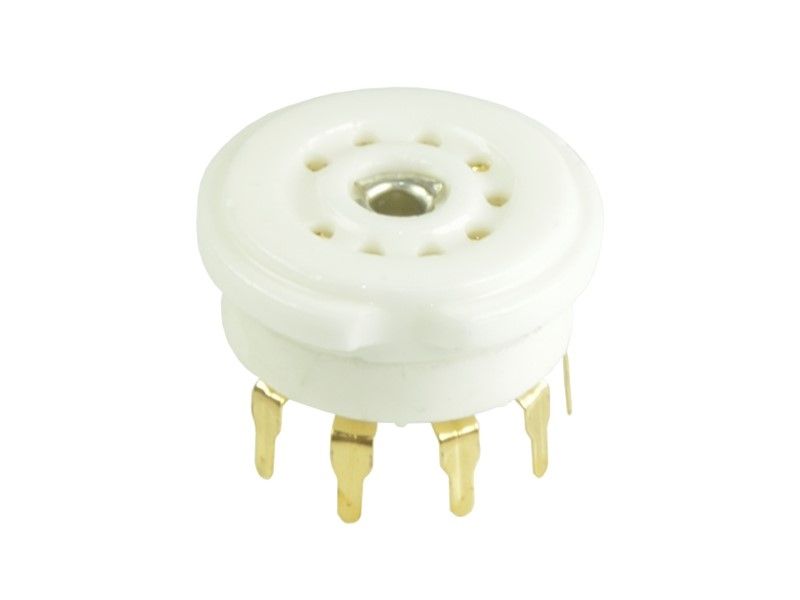 

Podstawka Ceramiczna 9PIN PCB6 Noval ECC83 ECC82