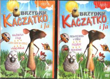 Brzydkie Kaczątko i Ja cz.1 i 2 2 DVD Folia
