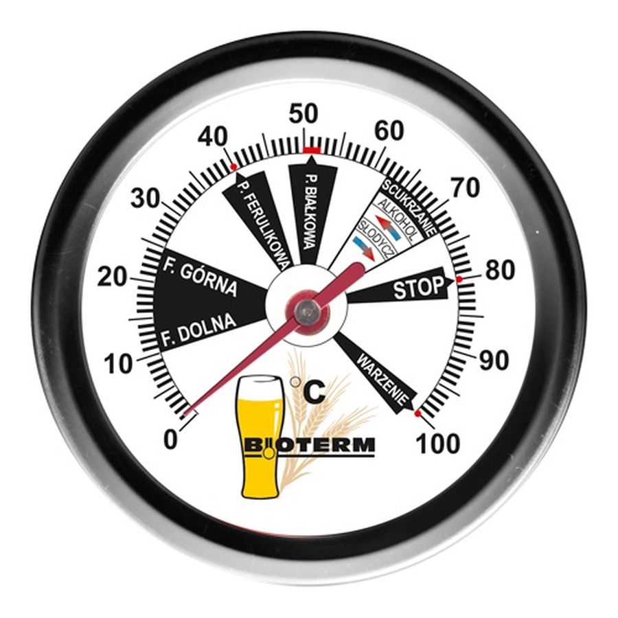 TERMOMETR PIWOWARSKI DO PIWA Z SONDĄ 100st 101600 Kod producenta 101600