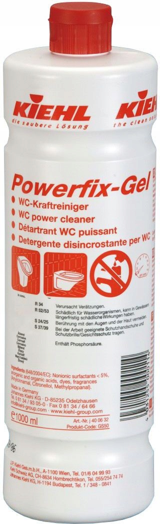 KIEHL Powerfix-Gel płyn do WC 1l