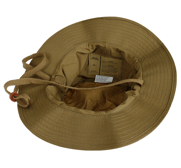 Kapelusz Brytyjski z Nakarczkiem Mil-Tec TEESAR Brit Neck Flap Coyote XL Rozmiar (obwód głowy w cm) Inny