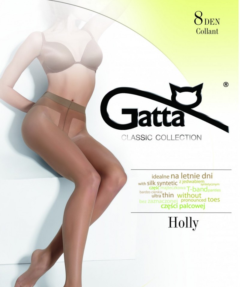 

Rajstopy Gatta Holly 8-den lycra mat 3 Golden