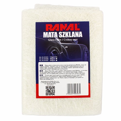 

Ranal Mata szklana do żywicy poliestrowej 0,5m2
