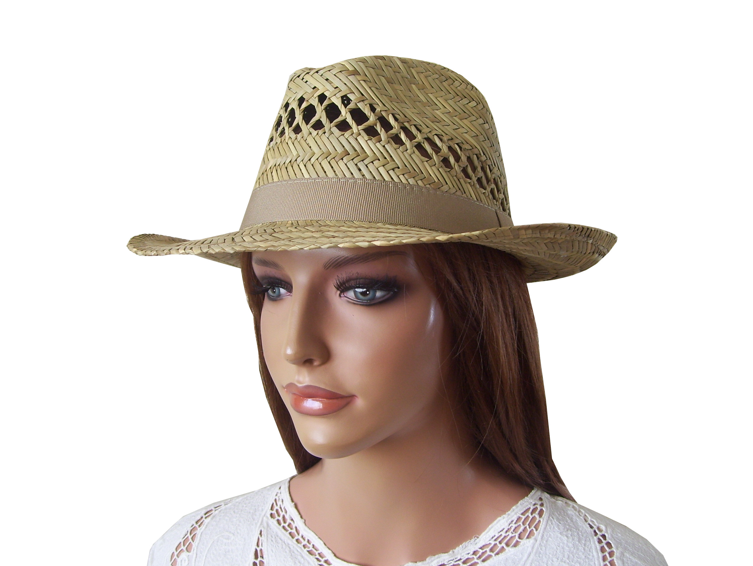 Соломенная шляпа мужская женская летняя летняя 60 см в Украине купить ...