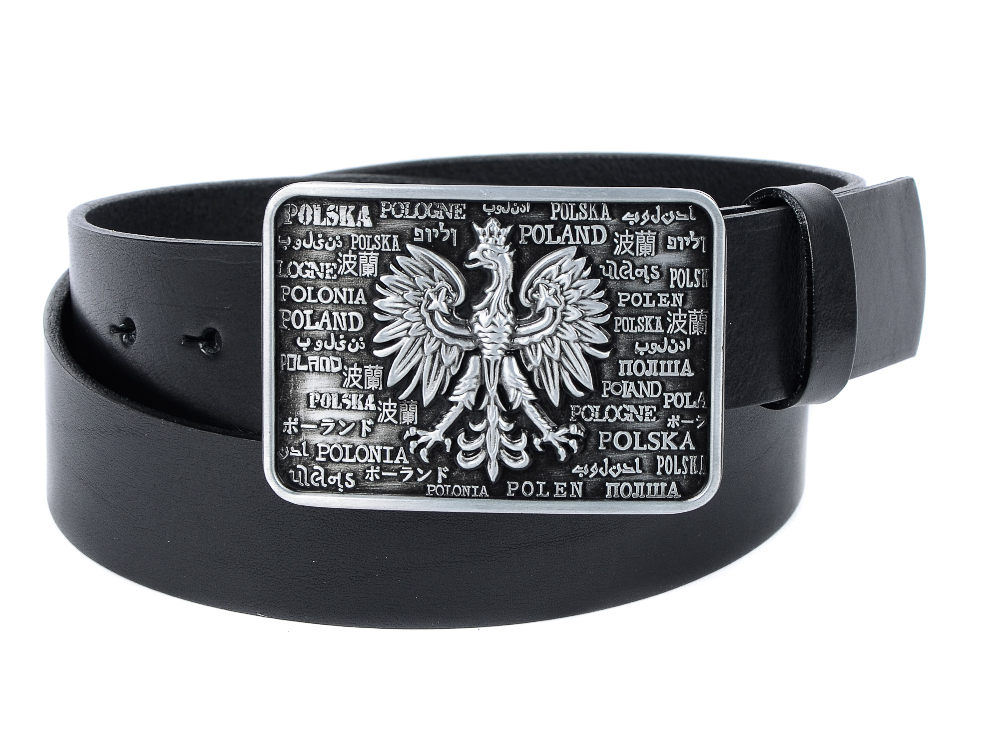 

Polski Orzeł - Oryginalny Pasek - Skóra -XXL 145cm