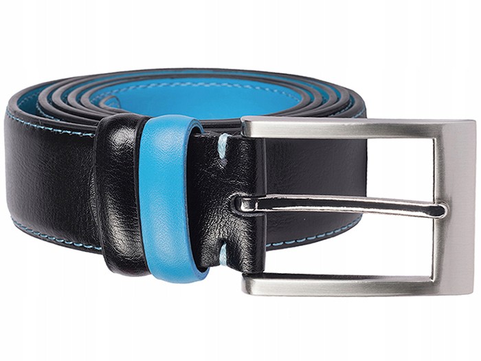 

Skórzany Szeroki Pasek do Spodni Skóra Jeans P6 90