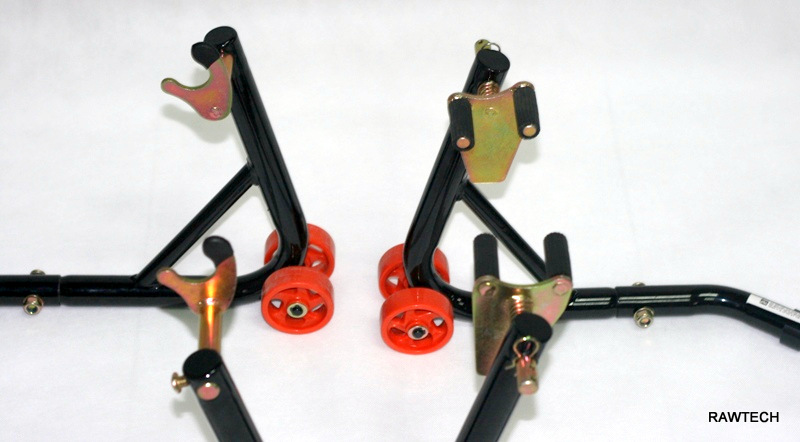 PODNOSNIK MOTOCYKLOWY PRZOD TYL STOJAK V type Producent code S2010