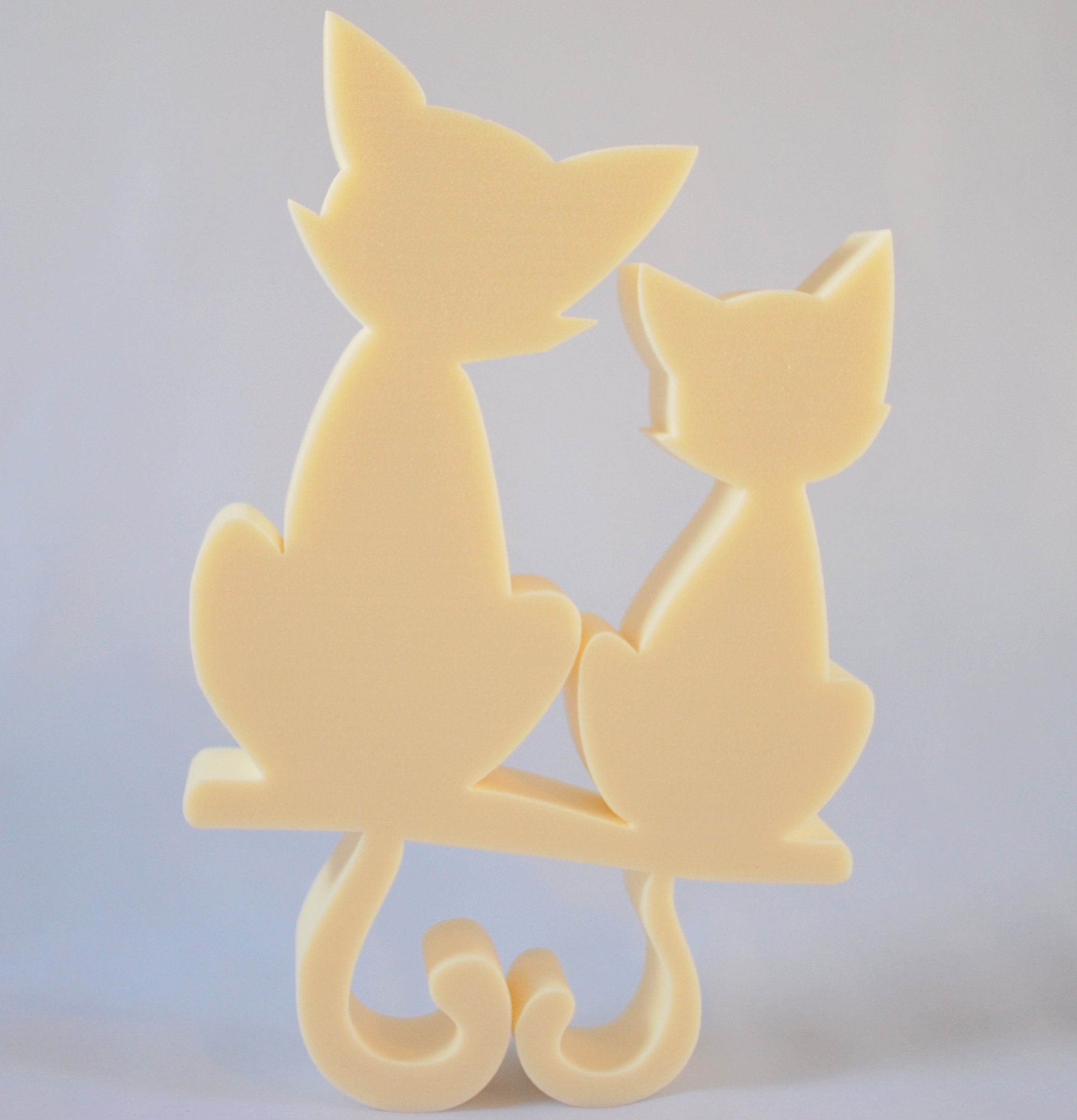 Ozdoba KOTY ze styroduru/ styropianu Marka bez marki