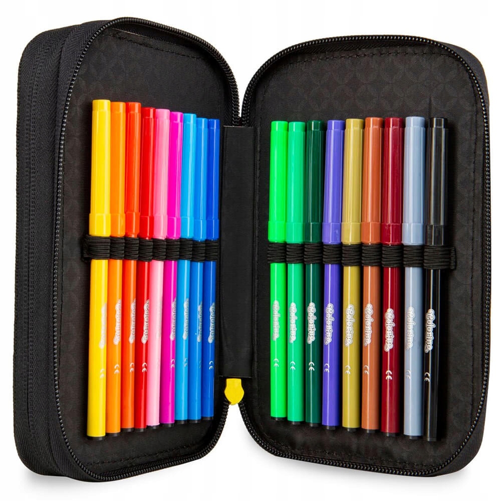 Potrójny piórnik Coolpack Jumper ROCKETS A67207 Typ inny