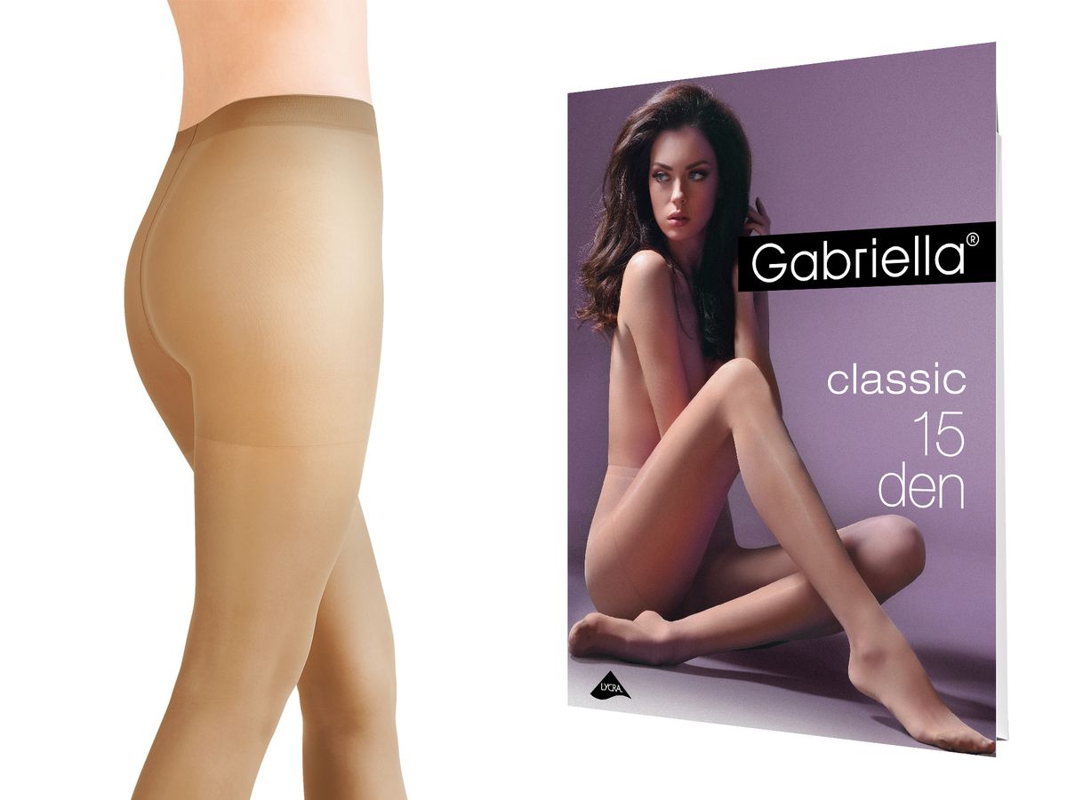 

Rajstopy Gabriella Classic 15 den Neutro 2