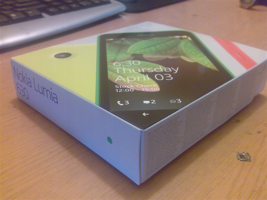 Телефон NOKIA LUMIA 630 4 цвета Цвет черный