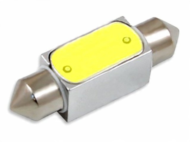 

Żarówka samochodowa Led C5W 36mm Cob 12 Led Canbus