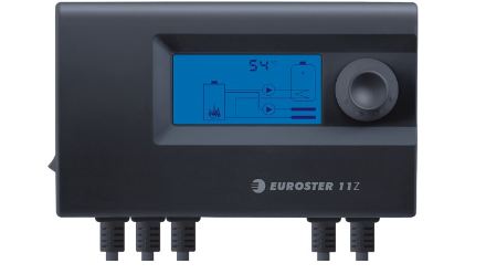 Regulátor Euroster E11Z pre čerpadlo Úk a Túv funkcia antistop LCD Displej