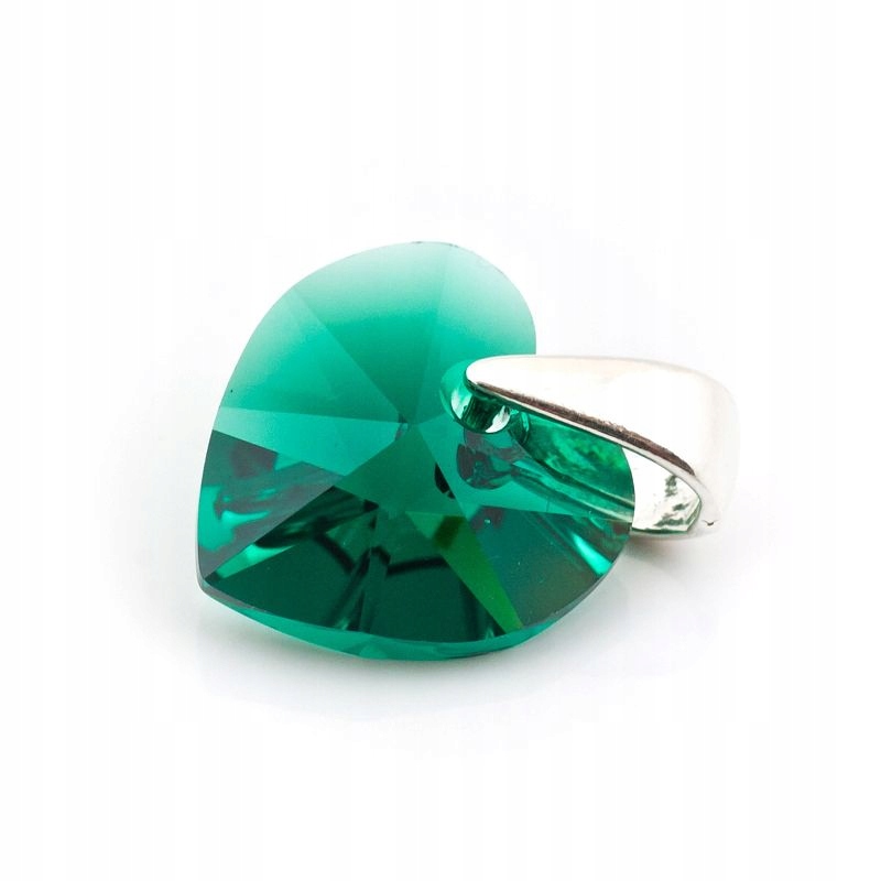 

Wisiorek srebrny 925 z kr. Swarovski Serce 10 Eme
