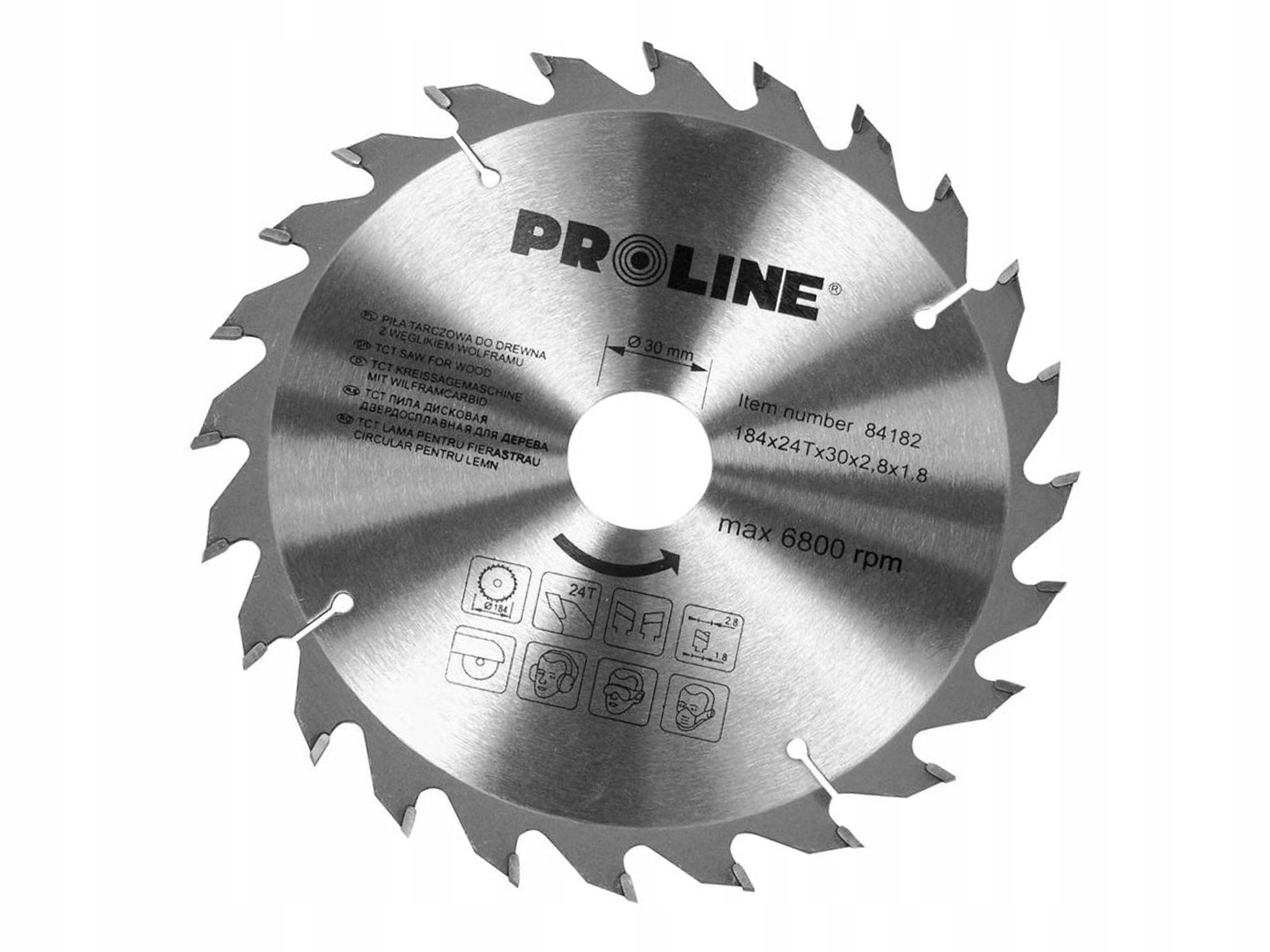 

Proline Piła tarczowa do drewna 160x20/16 24z