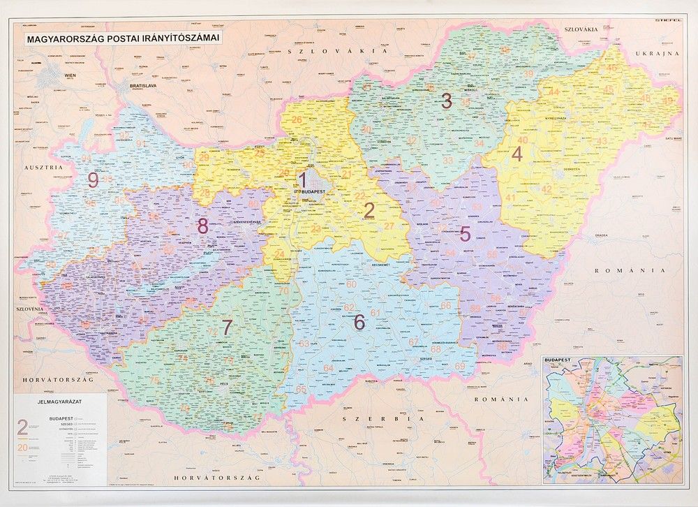 Wegry Mapa Scienna Kodowa Kody Pocztowe 179 Zl Allegro Pl Raty 0 Darmowa Dostawa Ze Smart Czerwionka Leszczyny Stan Nowy Id Oferty 7373157846