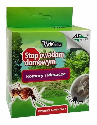 

Oprysk na komary Kleszcze zestaw aspermet grassfil