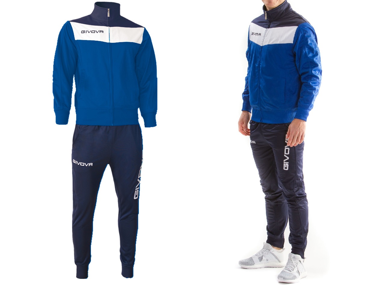 Спортивный КОСТЮМ КОМПЛЕКТ БРЮКИ ТОЛСТОВКА GIVOVA CAMPO зина r XL