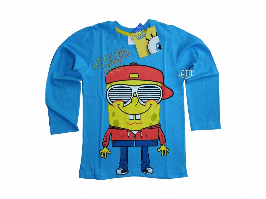 

SpongeBob bluzka dł rękaw 104/110cm Bawełna