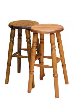 TABORET STOŁEK DREWNIANY 60cm hoker SOLIDNY ZYDEL Kolor obicia brak