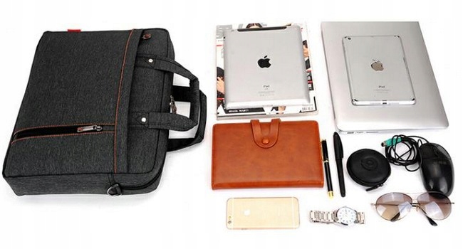 WROCŁAW Torba Burnur na laptopa 17,3 fioletowy Marka Inna