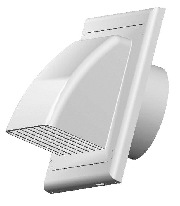 OSŁONA WYWIEWNA KANAŁU OKRĄGŁEGO Ø125 EKO125-30 Kod producenta EKO