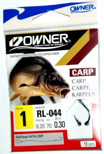 

Przypon Karpiowy Owner hak 1 żyłka 0,30mm