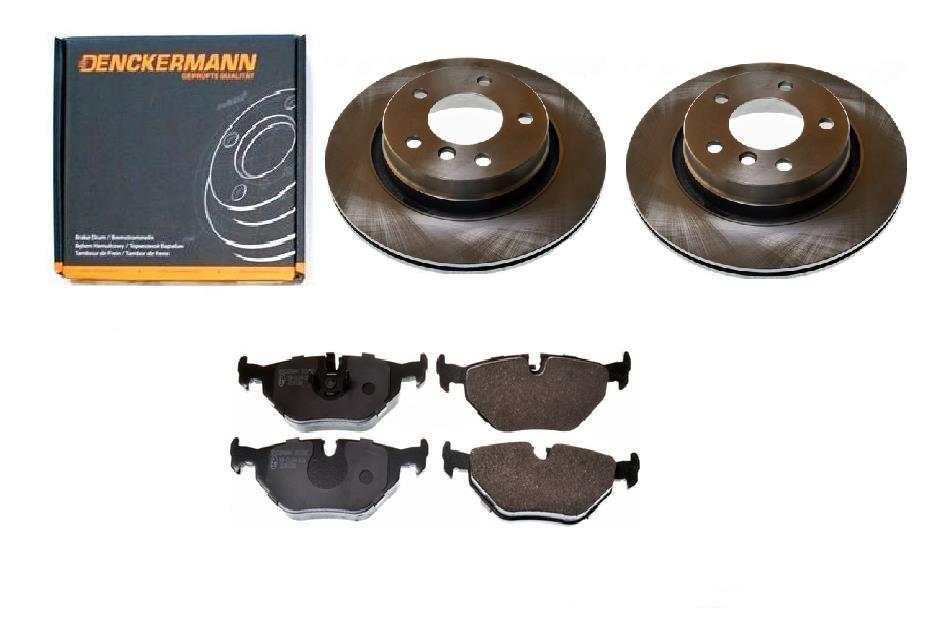 Kotouče Brzdové Bmw 3 E46 Zadní 294 mm Sada Ventilky