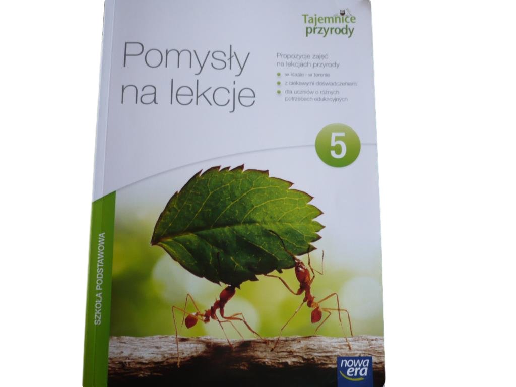 Tajemnice Przyrody Testy Klasa 5 TAJEMNICE PRZYRODY 5 POMYSŁY NA LEKCJE KARTY PRACY (9074329509
