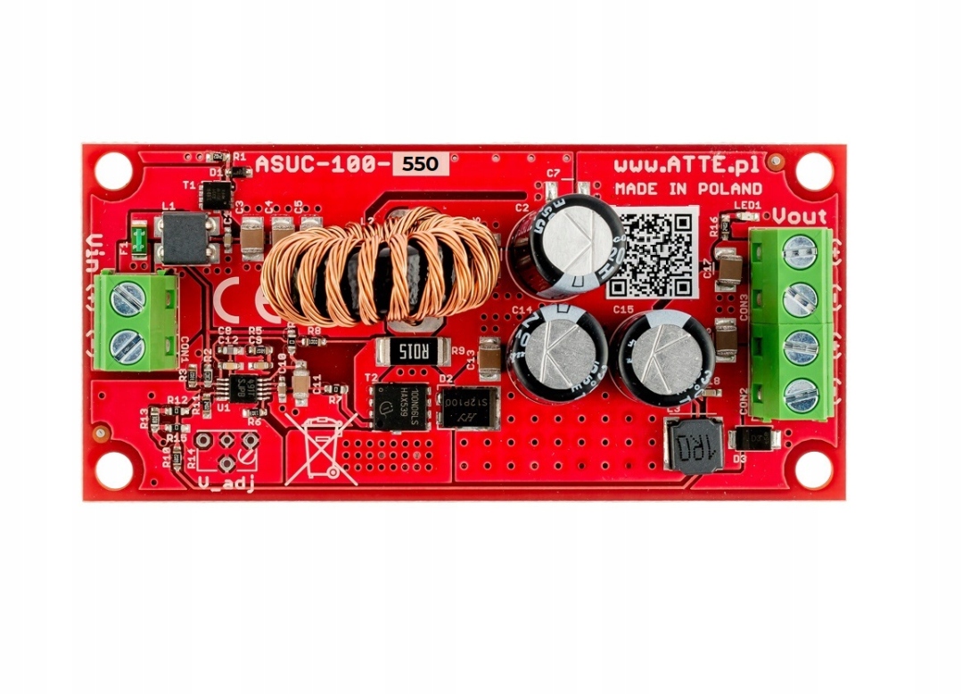 Měnič Napětí DC/DC ASUC-100-550-OF Atte