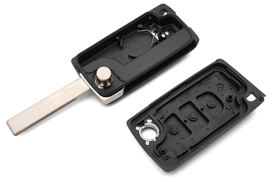 OBUDOWA PILOT KLUCZYK SCYZORYK DO SAMOCHODU PEUGEOT 207 307 308 407 SW Producent części Inny