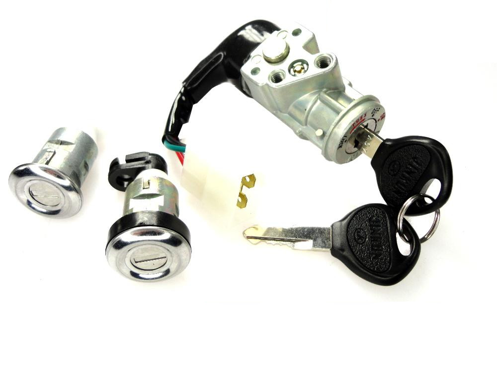 246050210 - ЗАМОК ЗАЖИГАНИЯ КОМПЛЕКТ ЗАМКОВ KYMCO DJX DJY DJW